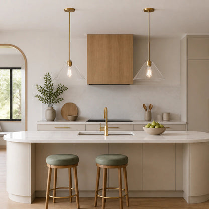 Cone pendant lamp