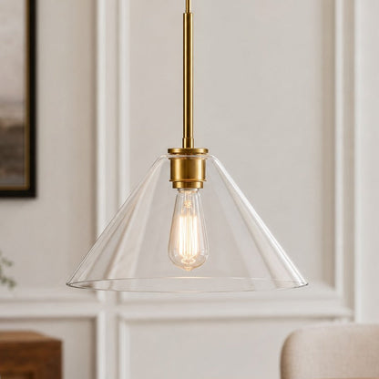 Cone pendant lamp