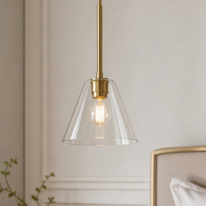 Cone pendant lamp