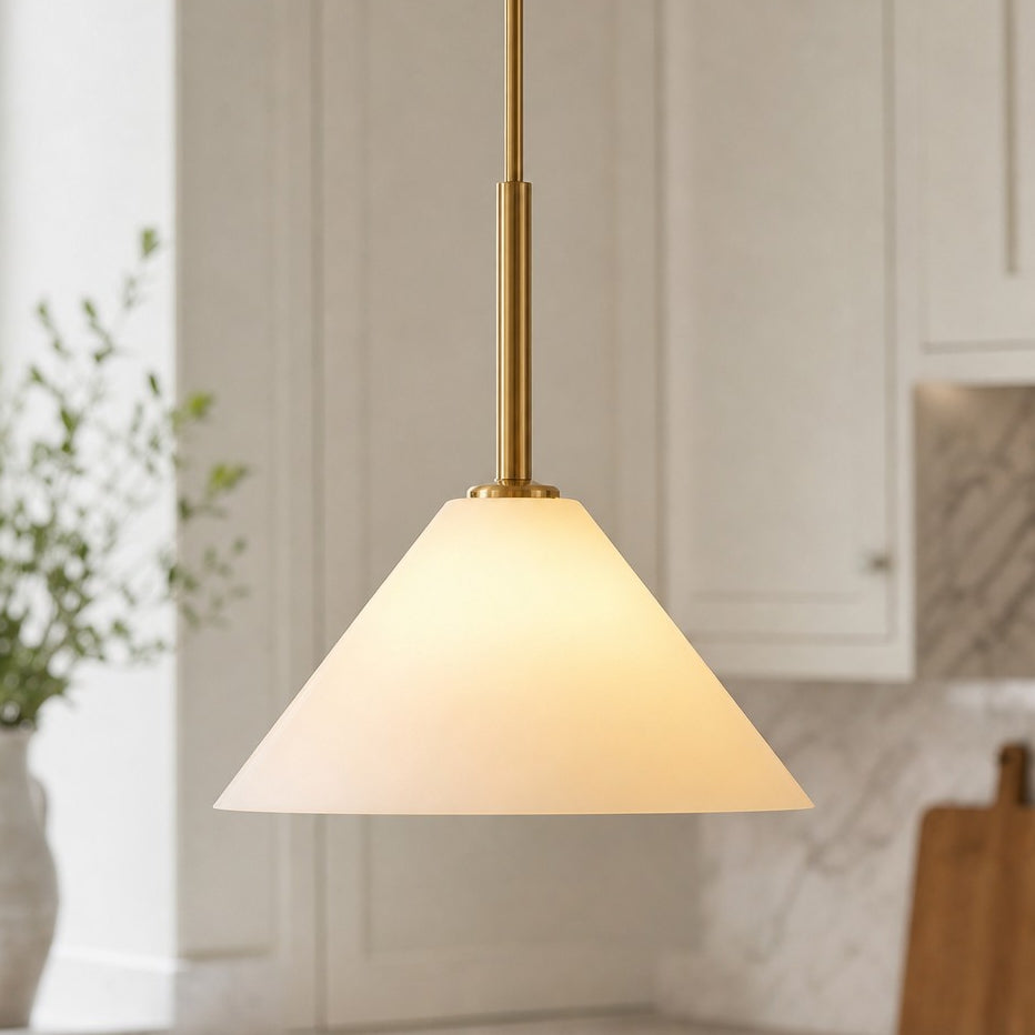 Cone pendant lamp