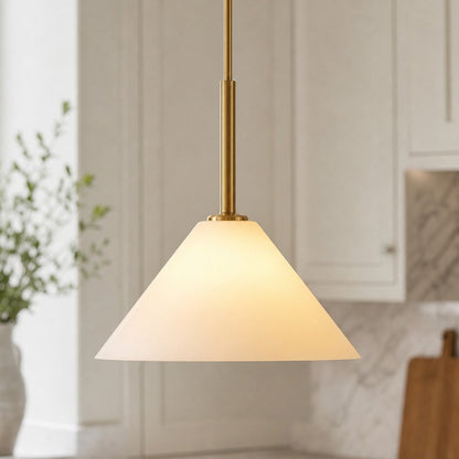 Cone pendant lamp