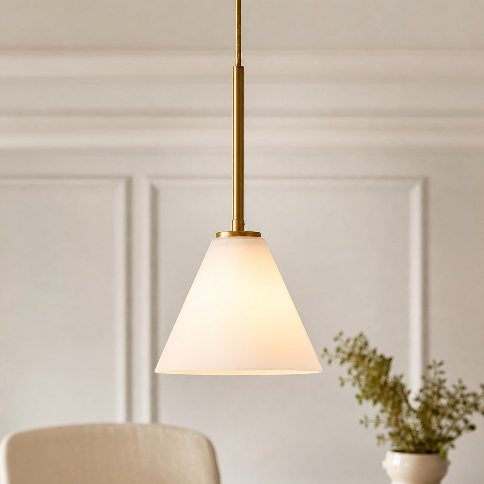Cone pendant lamp