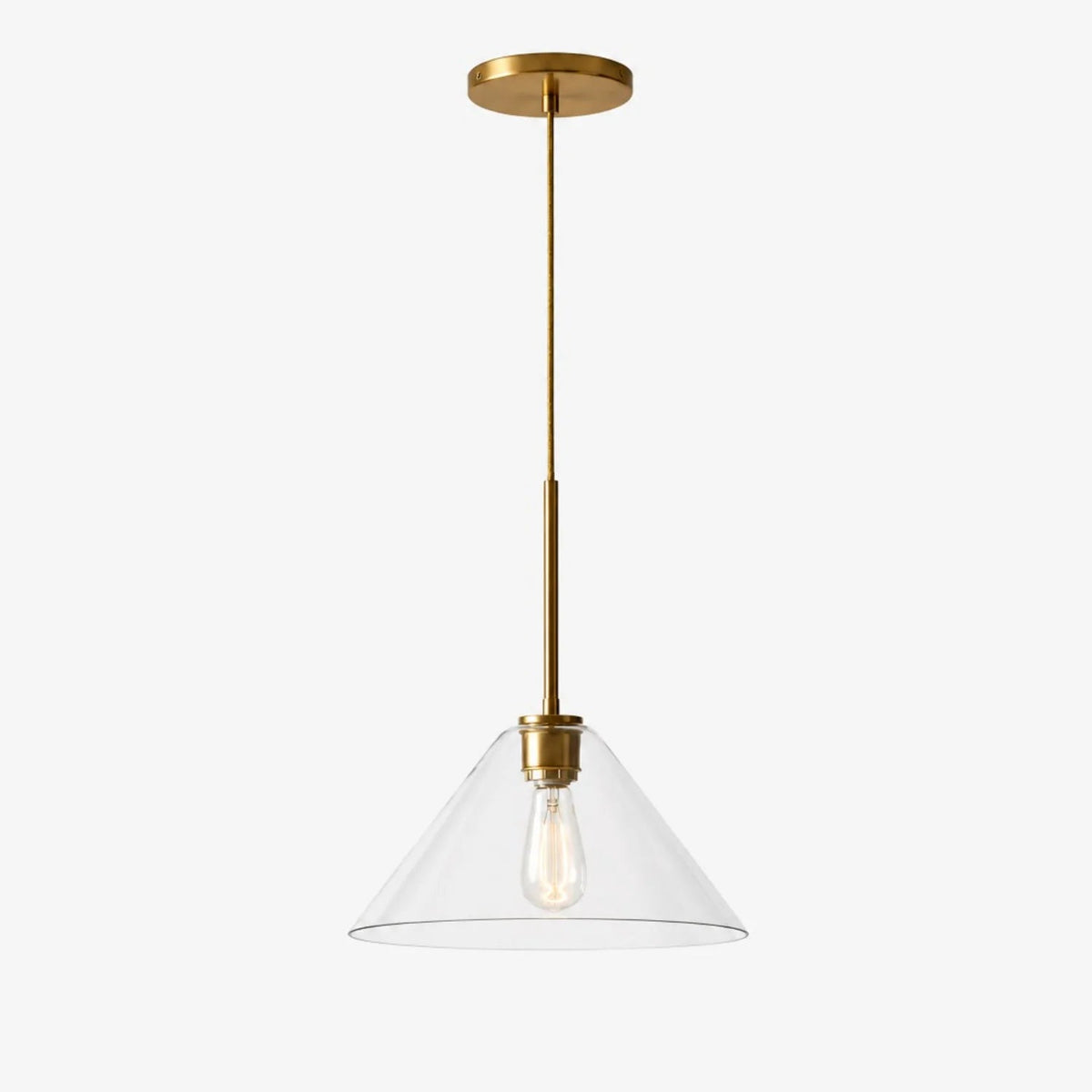 Cone pendant lamp