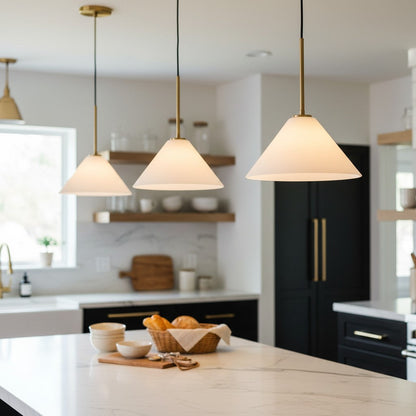 Cone pendant lamp