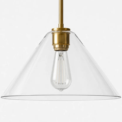 Cone pendant lamp