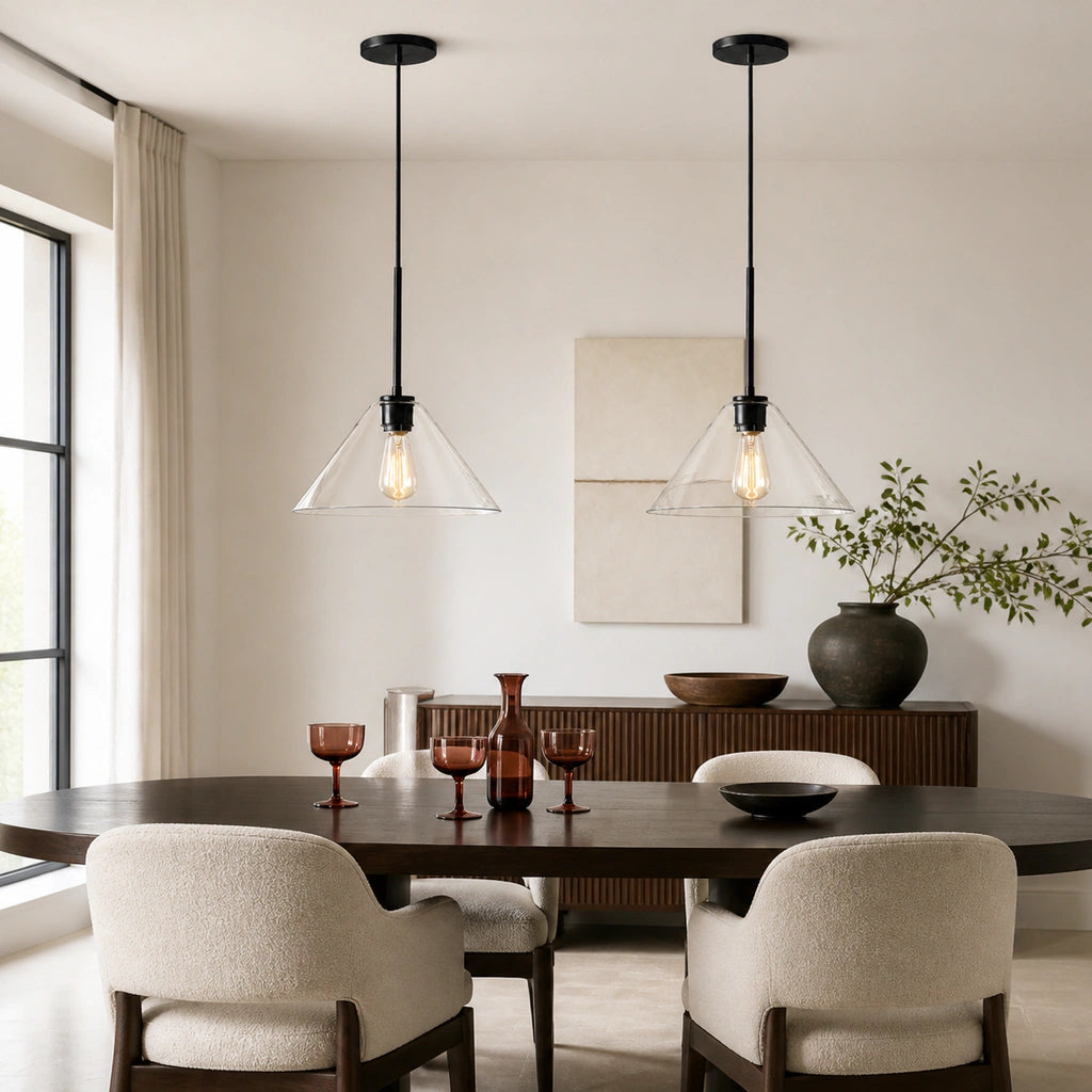 Cone pendant lamp