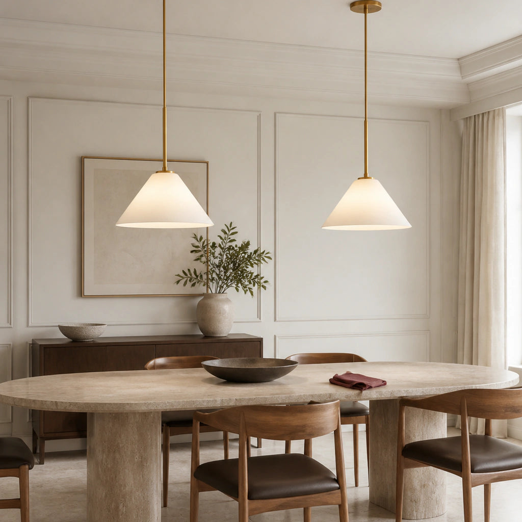 Cone pendant lamp