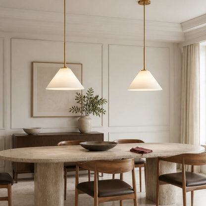 Cone pendant lamp