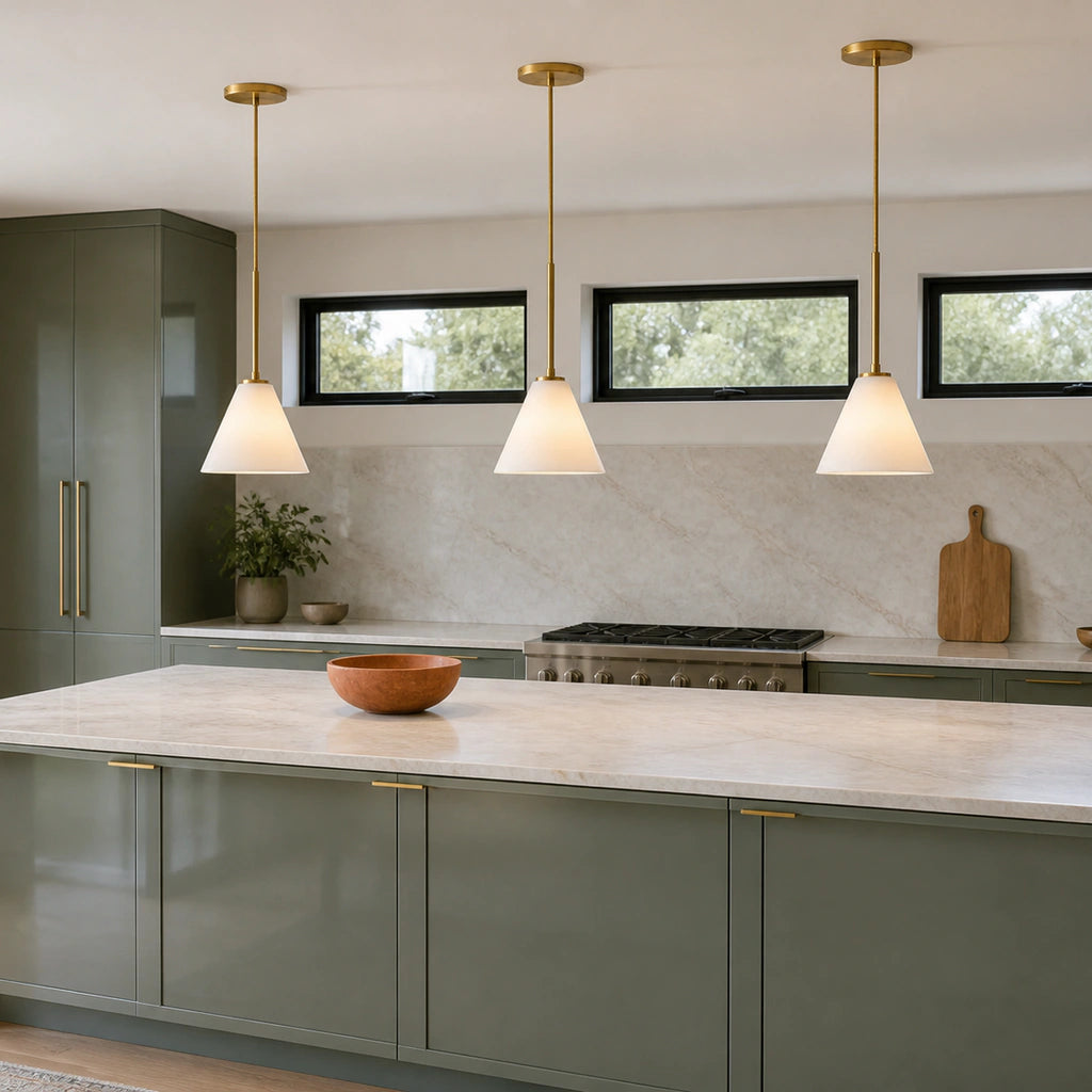 Cone pendant lamp