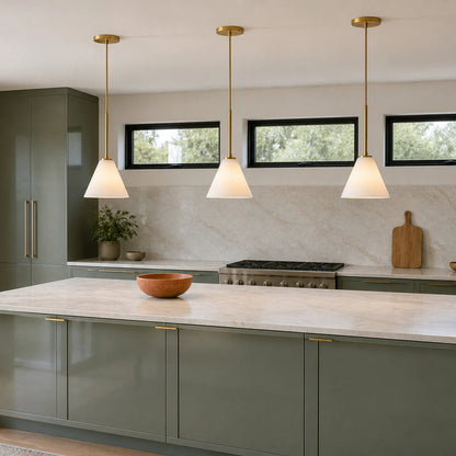 Cone pendant lamp