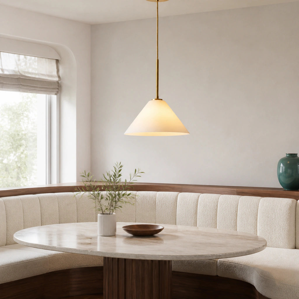 Cone pendant lamp