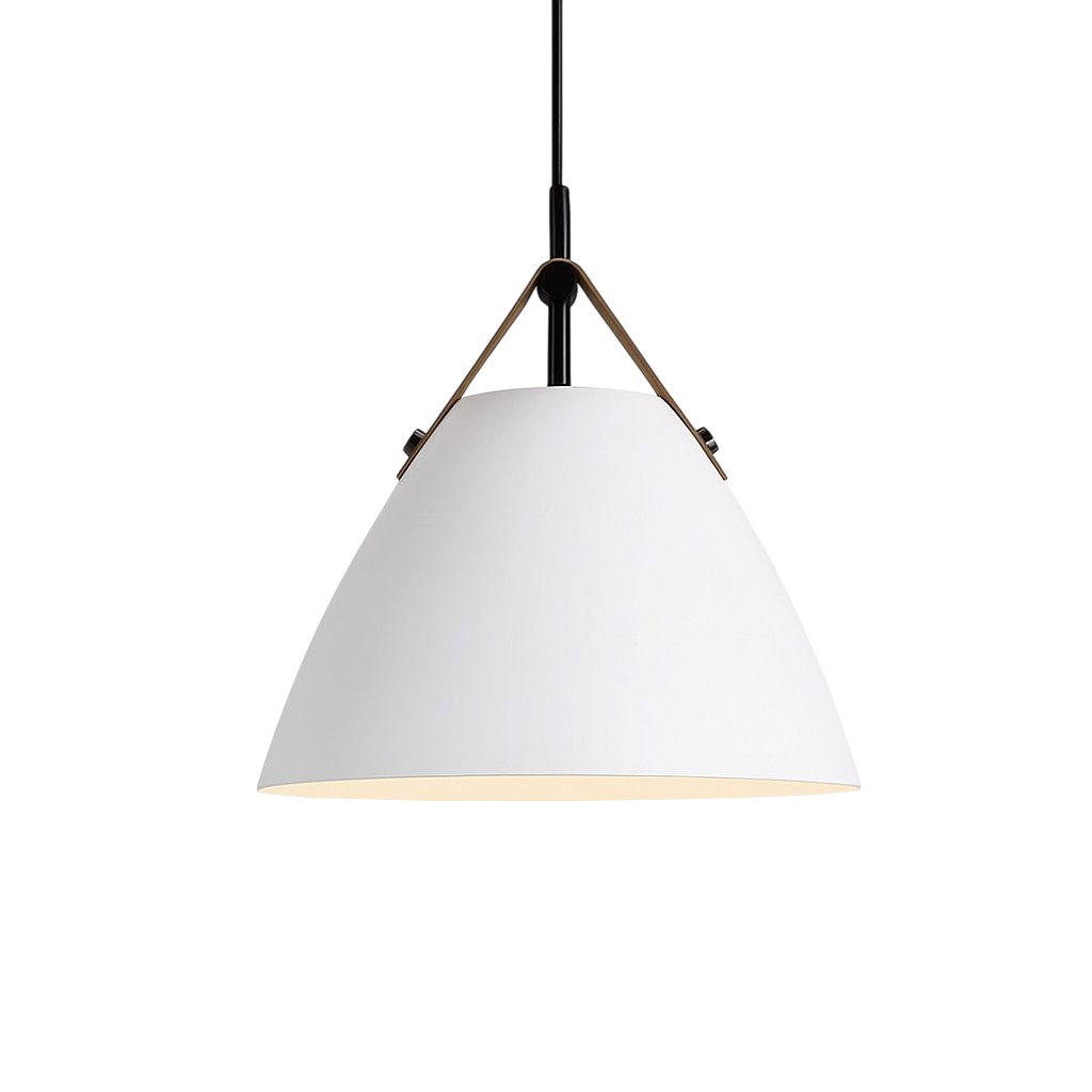 Lampa wisząca stożkowy klosz