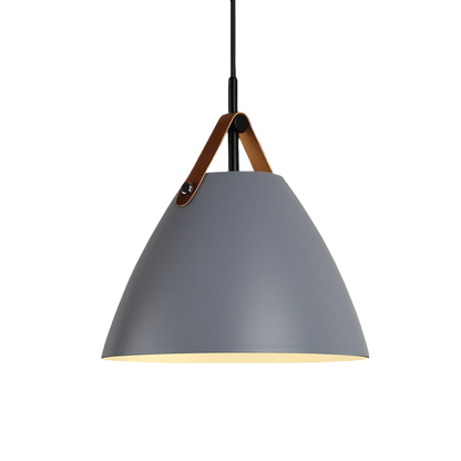 Lampa wisząca stożkowy klosz