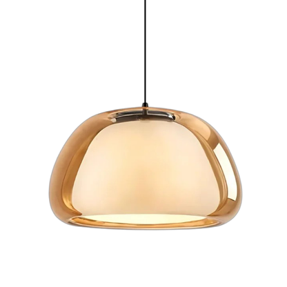 Lampa wisząca szklana