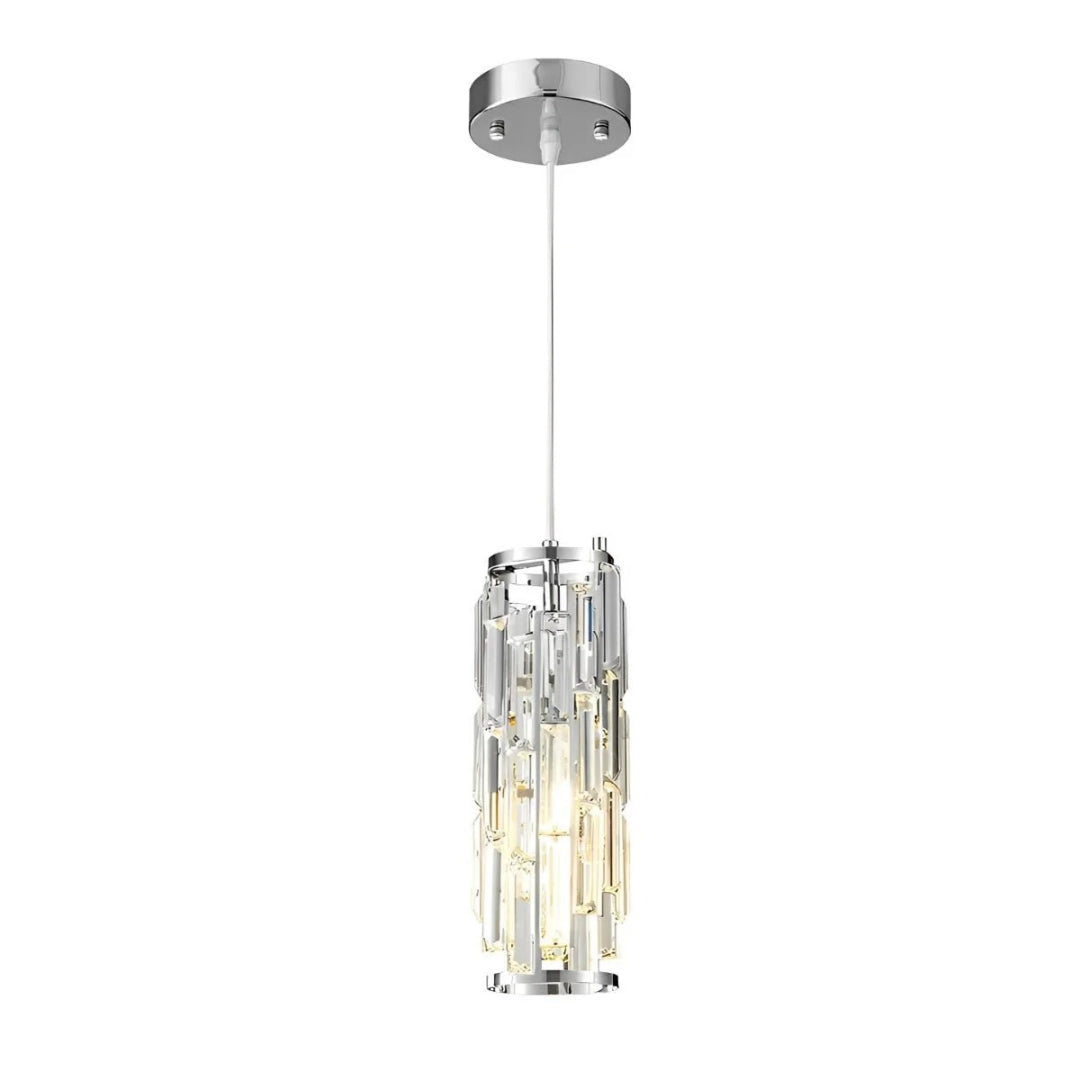 Glass pendant lamp