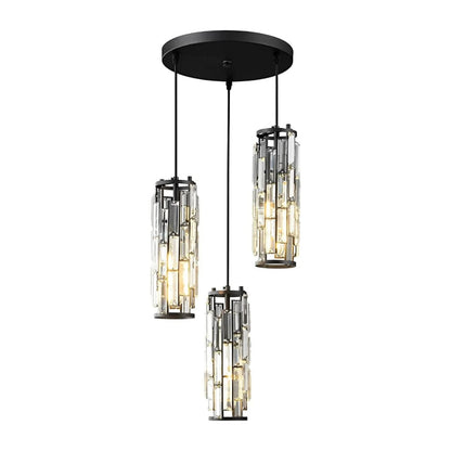 Glass pendant lamp