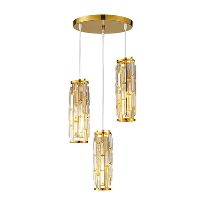 Glass pendant lamp