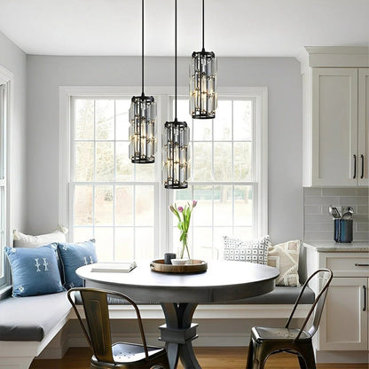 Glass pendant lamp