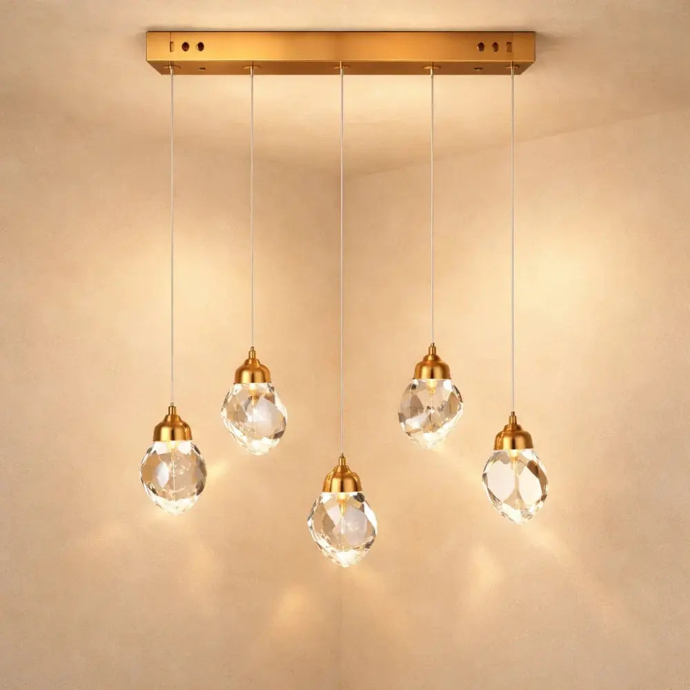 Glass pendant lamp