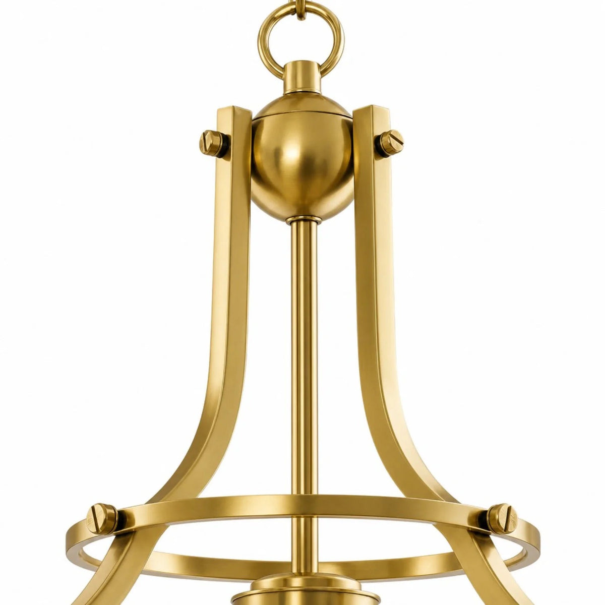 Glass pendant light