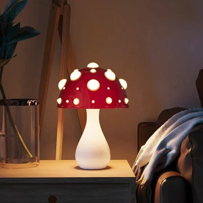 LED lampička ve tvaru houby