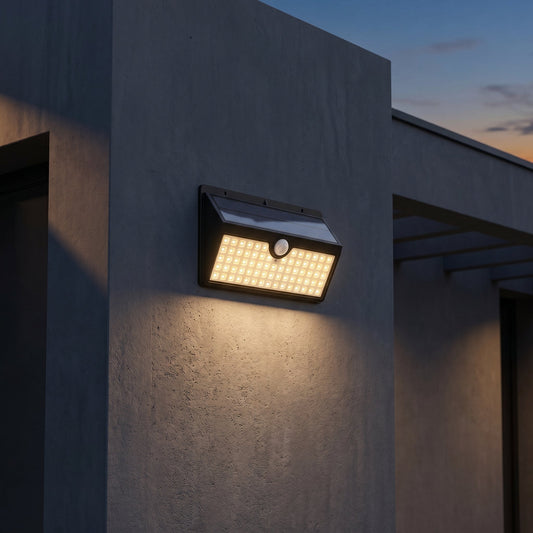 Lampe solaire avec détecteur de mouvement