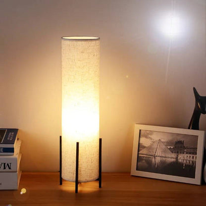Lampka stołowa cylindryczna