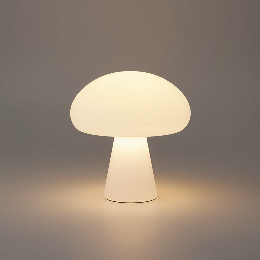 Stolní lampa ve tvaru houby