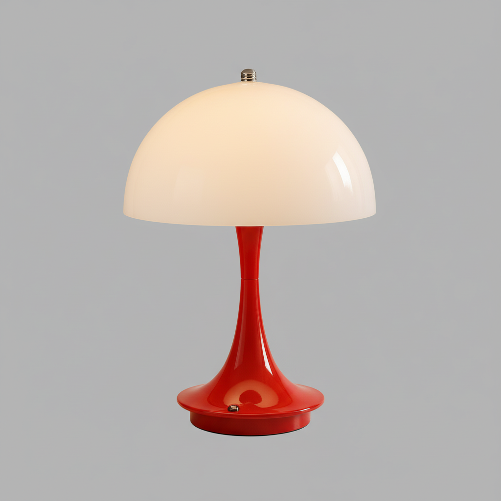 Mushroom LED table lamp