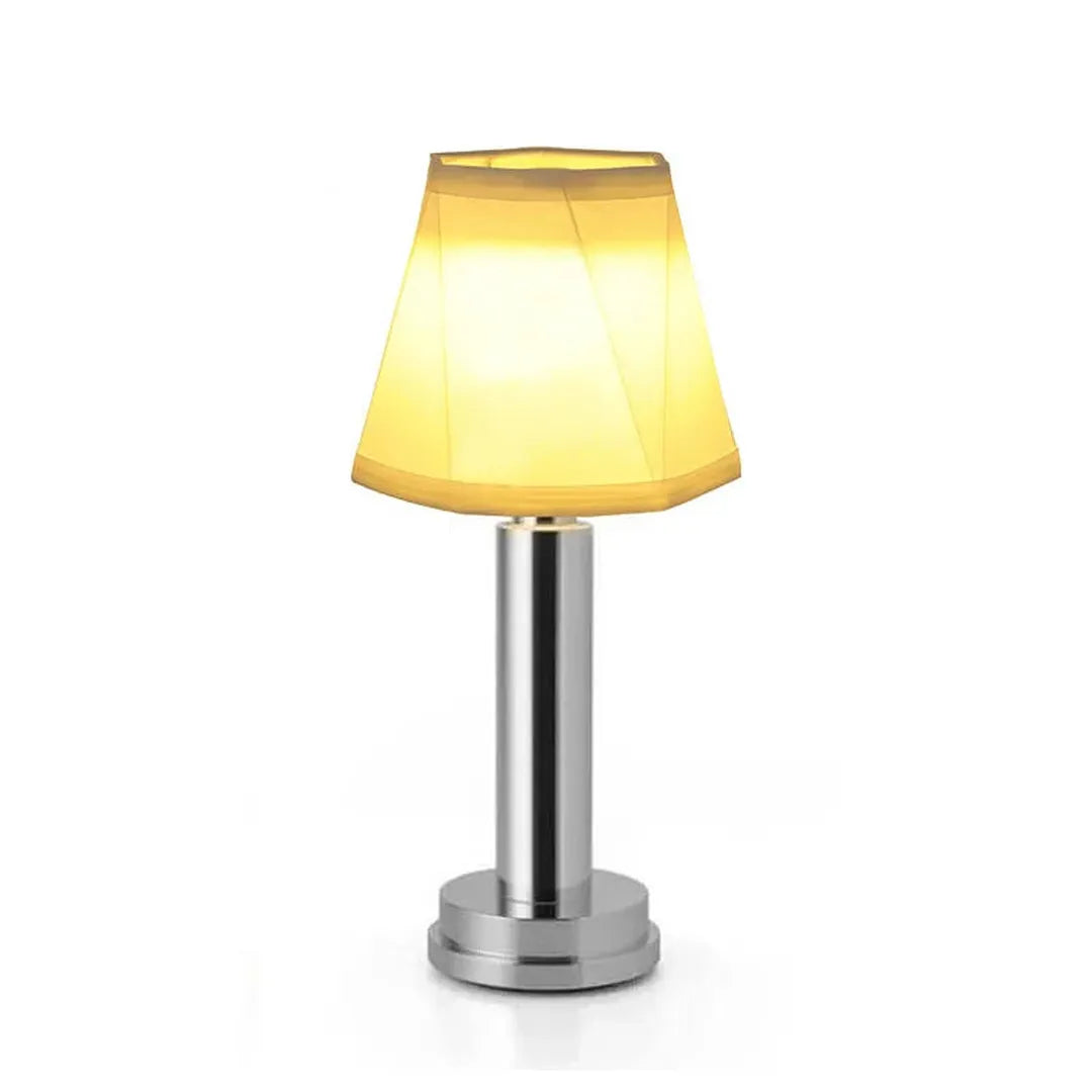 Textilní stolní LED lampička