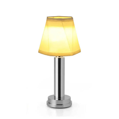 Textilní stolní LED lampička