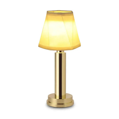 Textilní stolní LED lampička