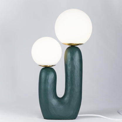 Double table lamp