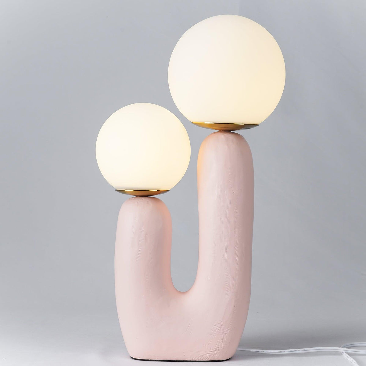 Double table lamp