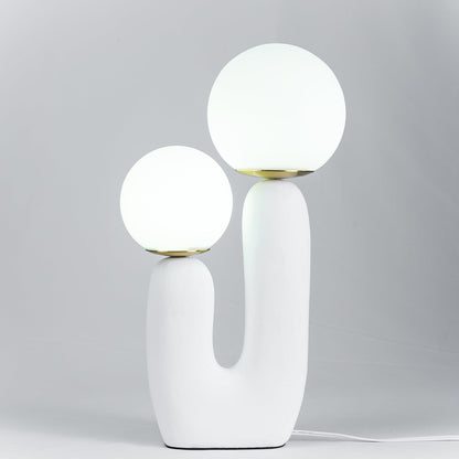 Double table lamp