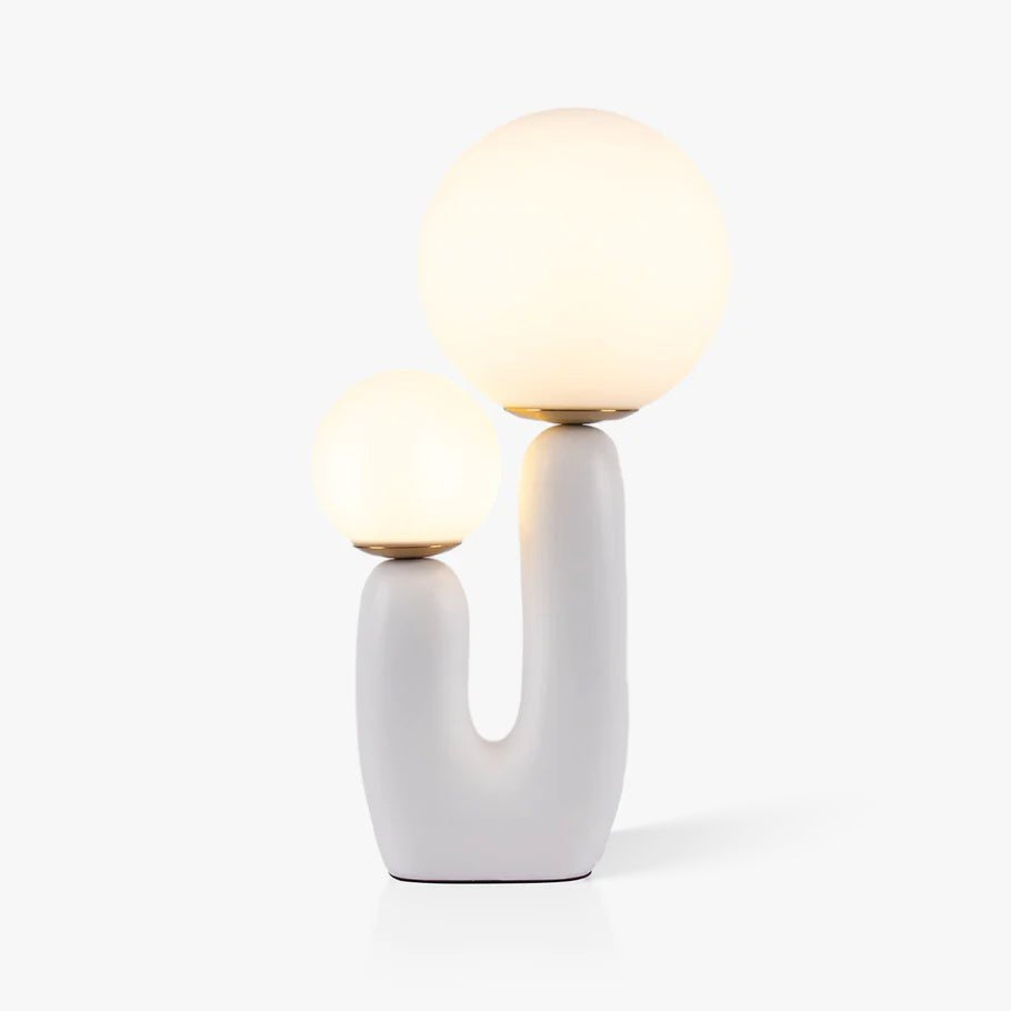 Double table lamp