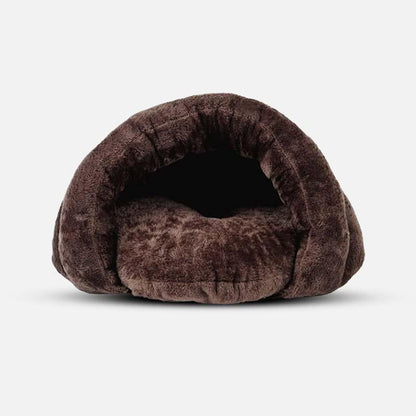 Dog cave bed