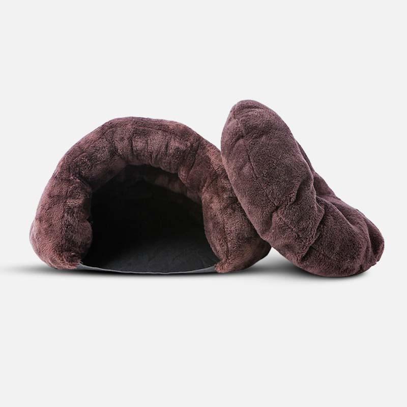 Dog cave bed
