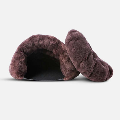 Dog cave bed
