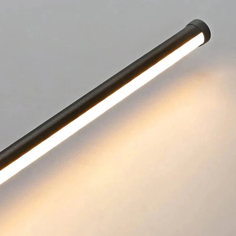 Zewnętrzna lampa liniowa LED z aluminium i osłoną PC do oświetlenia elewacji i ścieżek