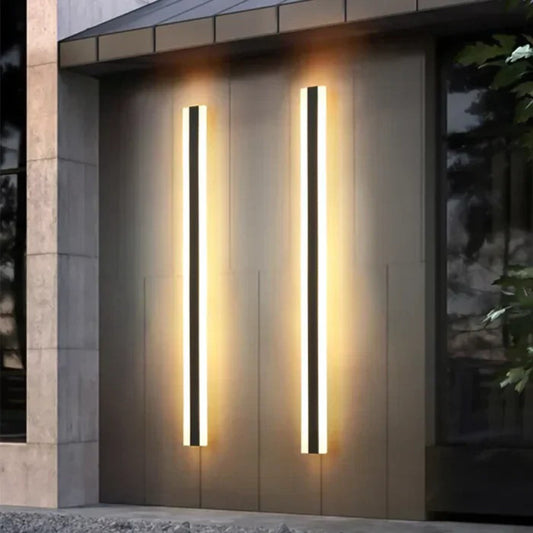 Applique murale linéaire LED extérieure