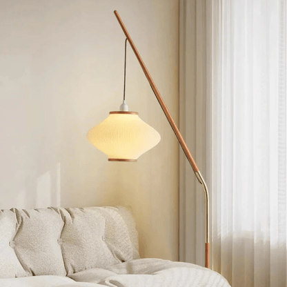 Lampa podłogowa LED E27 z łukowym ramieniem, oświetlenie 5–10 m²