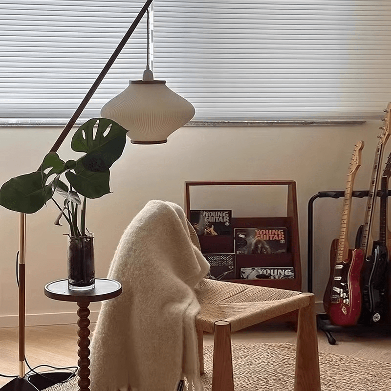 Lampa podłogowa LED E27 z łukowym ramieniem, oświetlenie 5–10 m²