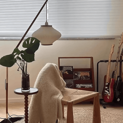 Lampa podłogowa LED E27 z łukowym ramieniem, oświetlenie 5–10 m²