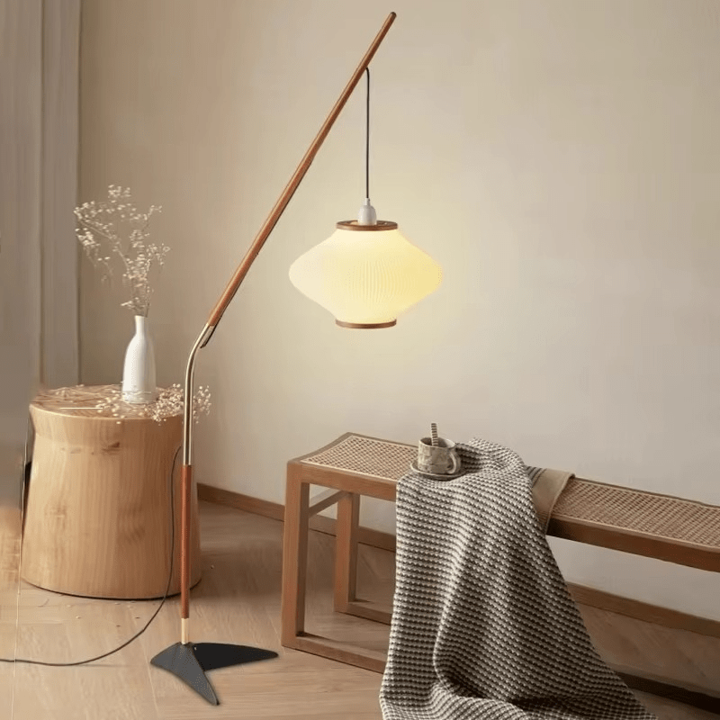 Lampa podłogowa LED E27 z łukowym ramieniem, oświetlenie 5–10 m²