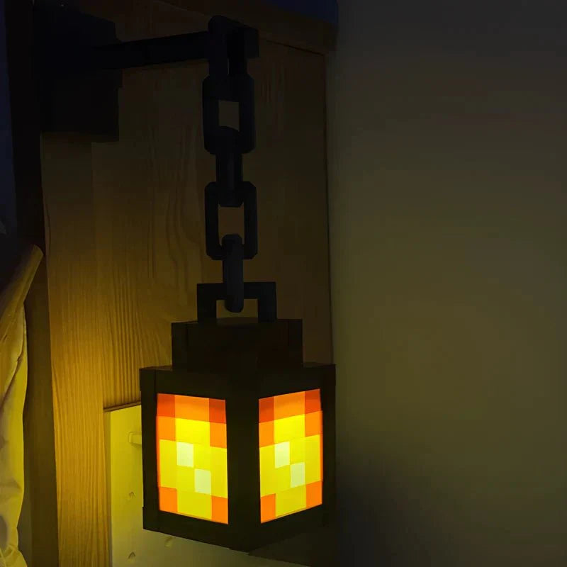 Lampka Nocna LED Pixel Retro z Funkcją Ładowania USB do Pokoju i Biurka