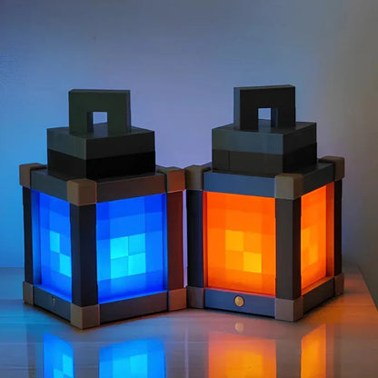 Lampka Nocna LED Pixel Retro z Funkcją Ładowania USB do Pokoju i Biurka