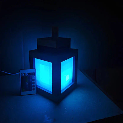 Lampka Nocna LED Pixel Retro z Funkcją Ładowania USB do Pokoju i Biurka