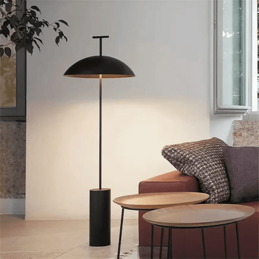 Lampa podłogowa LED 6–10W z trzonkiem typu wig, oświetlenie 15–30 m²