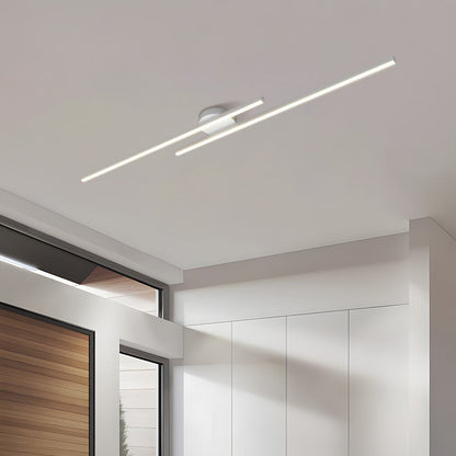 Plafonnier LED à double profil